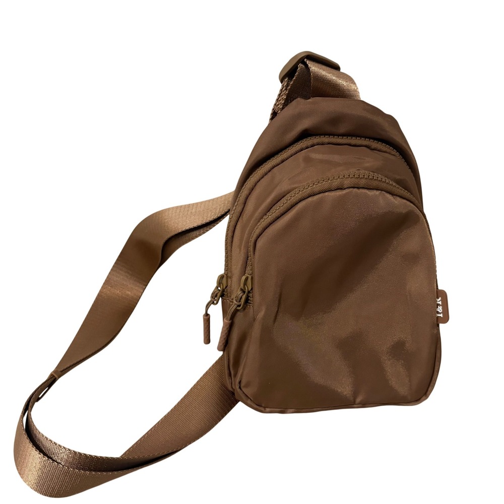 The Iris Sling bag (#8069) Made just for you - By Iris & Rainbow Light Brown